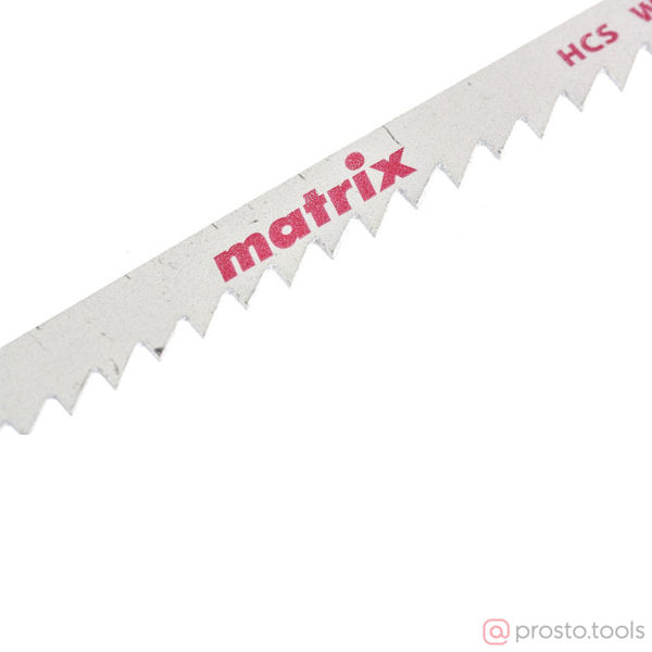 Изображение Пилка для э/лобзика T111D по дереву, 3 шт. 75 x 4 мм, HCS// Matrix