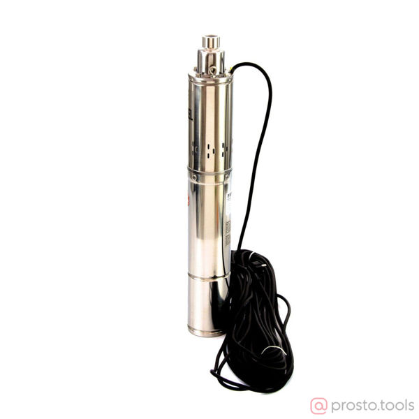 Изображение Скважинный насос DWS-4-150, винтовой, диаметр 4", 1300 Вт, 2000 л/ч, напор 150 м// Denzel