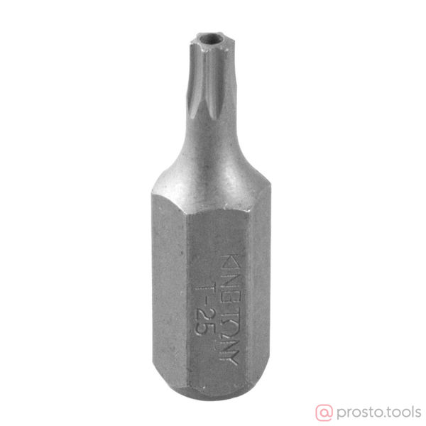 Изображение Вставка торцевая 10 мм, TORX, Т10, L = 36 мм, с отверстием (KING TONY)