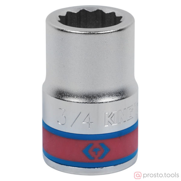 Изображение Головка торц. дюйм. 3/4" 3/4" 12-гран. (KING TONY)