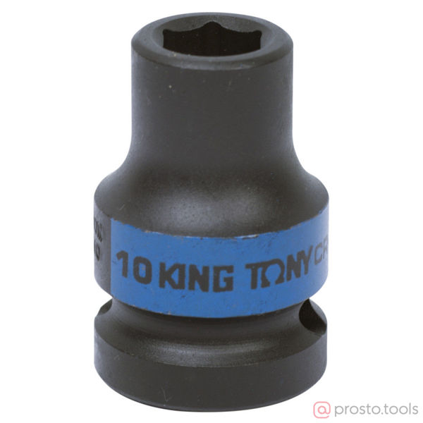 Изображение Головка ударная 1/2" 10мм 6-гран. (KING TONY)