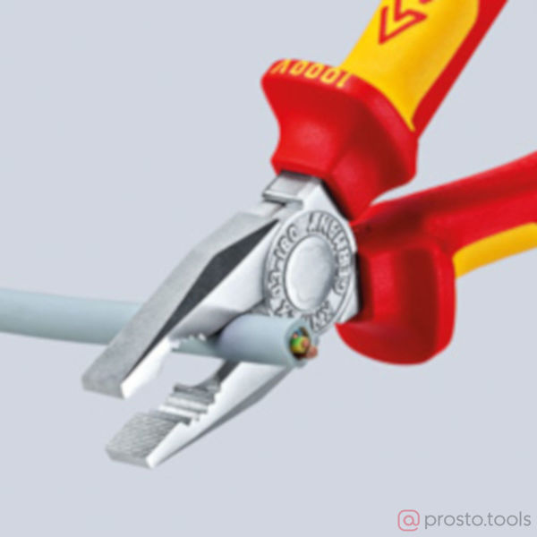 Изображение Плоскогубцы 140 мм хромированные //KNIPEX
