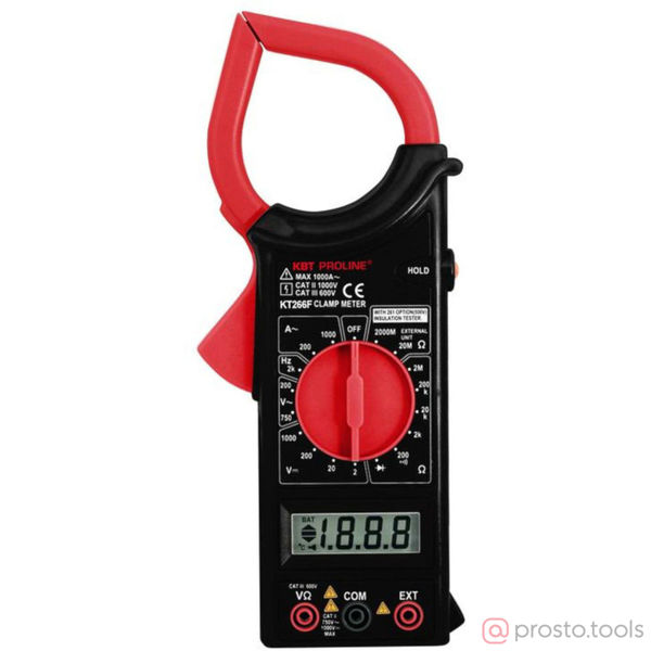 Изображение Клещи токоизмерительные KT 266F PROLINE КВТ