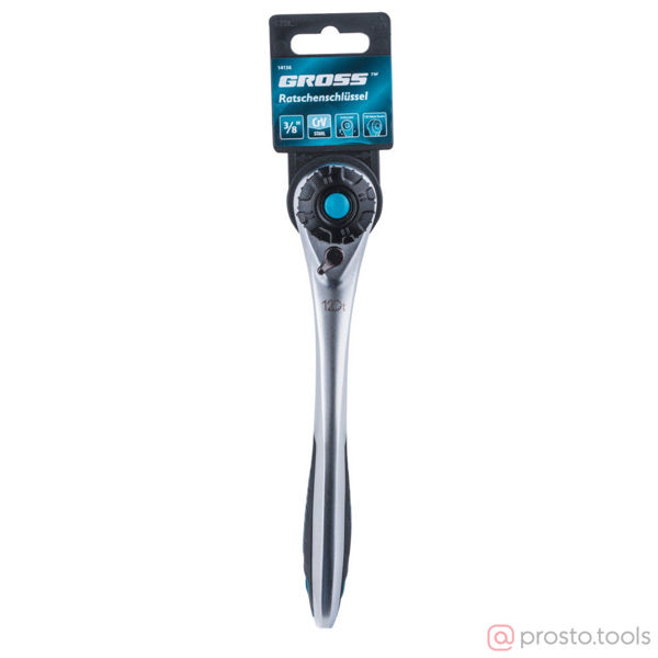 Изображение Трещотка 3/8" 120 зубьев // Gross