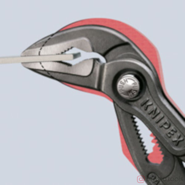Изображение Клещи переставные 250мм Cobra ES фосфатированные, серого цвета //KNIPEX