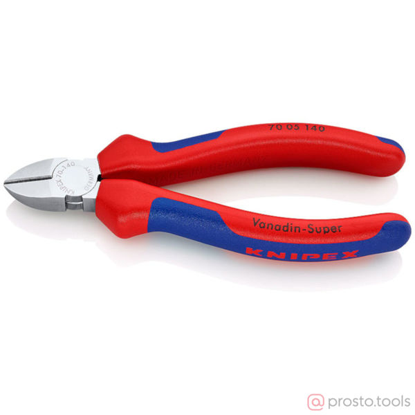 Изображение Кусачки боковые 140 мм хромированные //KNIPEX