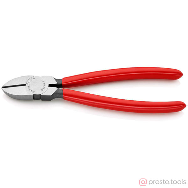 Изображение Кусачки боковые 180 мм фосфатированные, черного цвета //KNIPEX