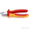 Изображение Кусачки боковые 180 мм до 1000В хромированные //KNIPEX