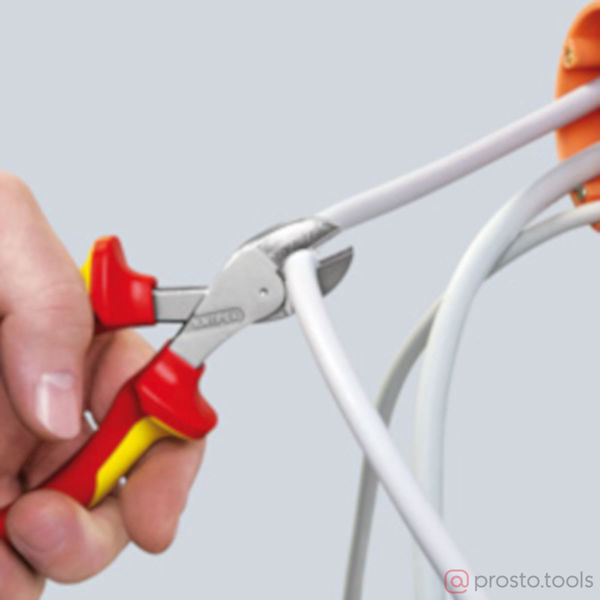 Изображение Кусачки боковые 160 мм X-Cut хромированные //KNIPEX
