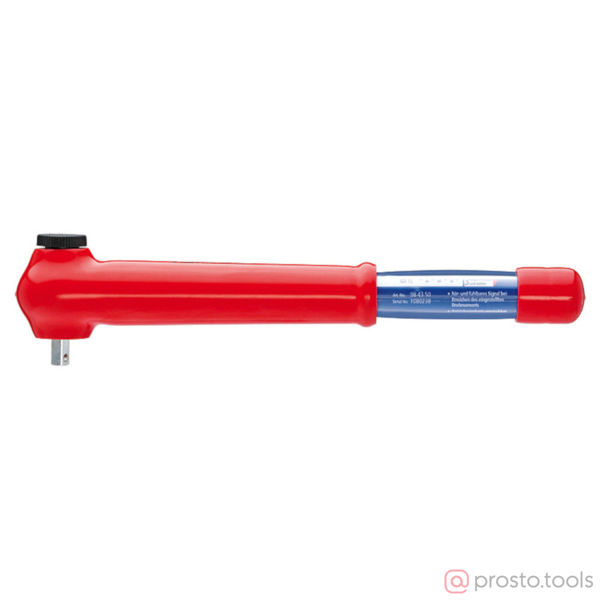 Изображение Ключ динамометрический 1/2" 5-50Нм VDE 1000В //KNIPEX