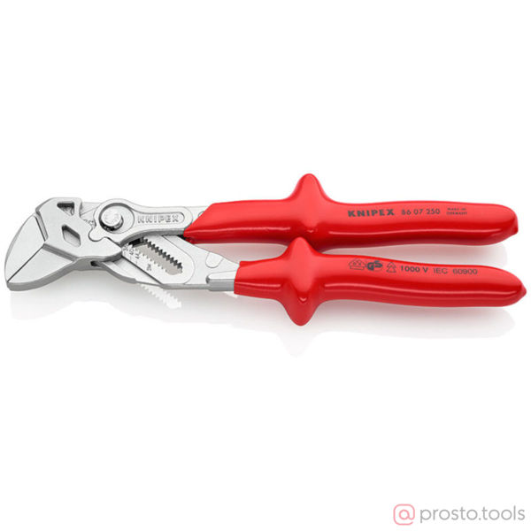 Изображение Ключ трубный 250мм хромированный //KNIPEX
