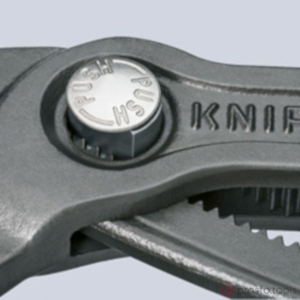Изображение Клещи переставные 250мм Cobra фосфатированные, серого цвета //KNIPEX