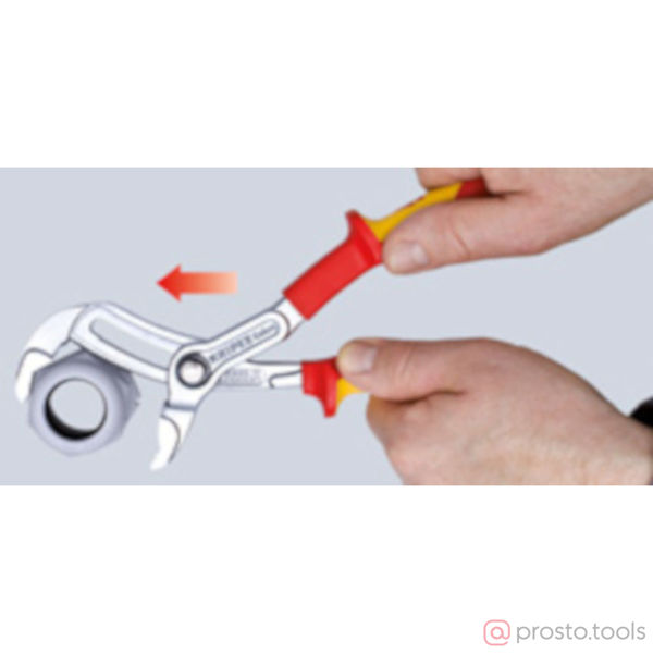 Изображение Клещи переставные 250мм Cobra VDE хромированные //KNIPEX