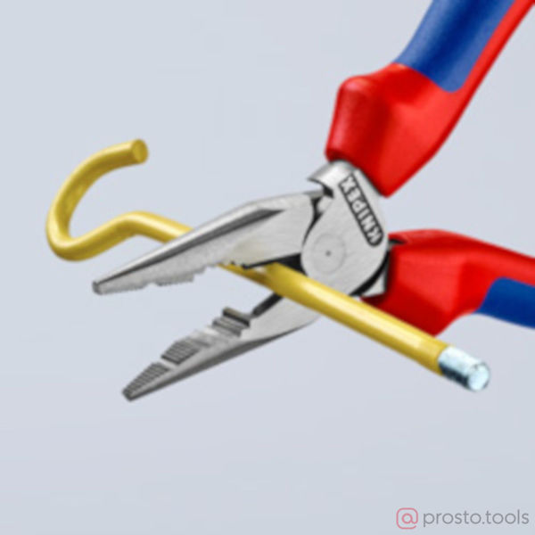 Изображение Плоскогубцы 145 мм удлиненные фосфат., черного цвета //KNIPEX