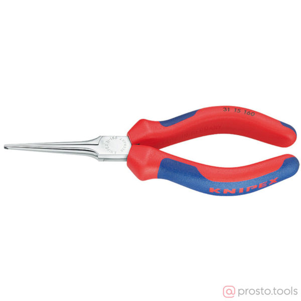 Изображение Длинногубцы 160 мм прямые хромированные //KNIPEX