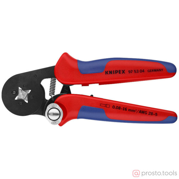 Изображение Пресс-клещи 0,08 - 10 + 16мм //KNIPEX