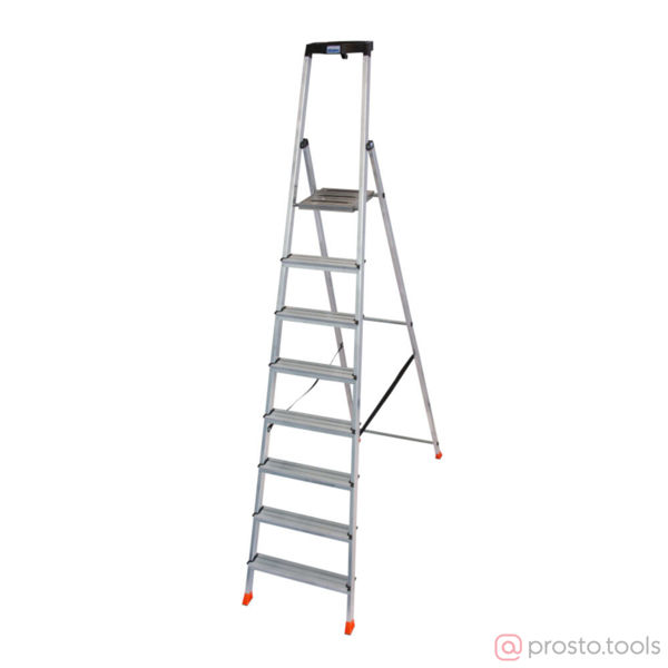 Изображение Стремянка алюминиевая 8 ступеней SAFETY //Krause