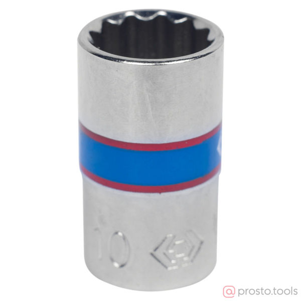 Изображение Головка торц. 1/4" 10мм 12-гран. (KING TONY)