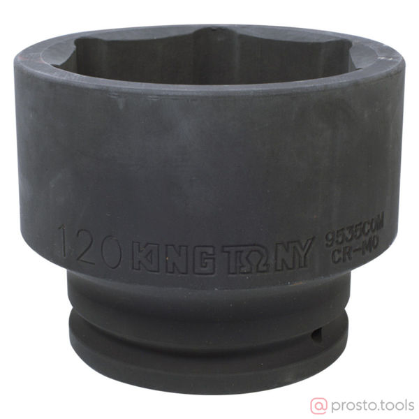 Изображение Головка ударная 1-1/2" 120мм 6-гран. (KING TONY)