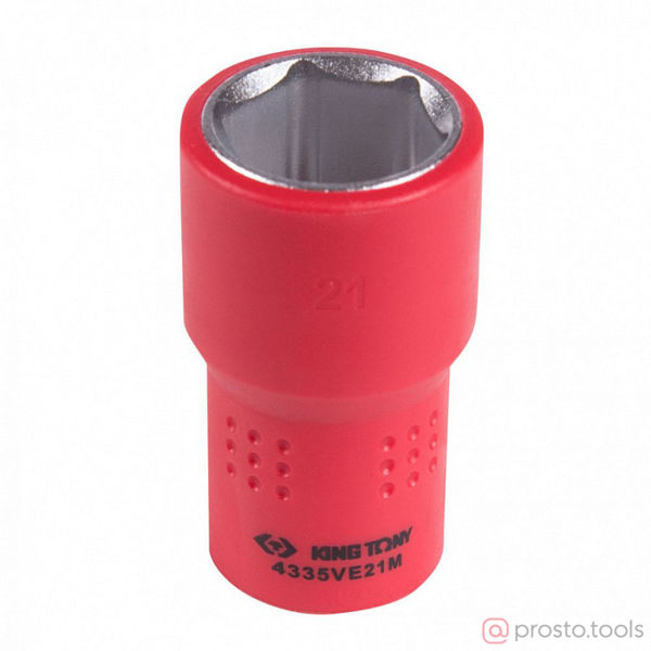Изображение Головка торц. 1/2" 21мм 6-гран. до 1000В //KING TONY