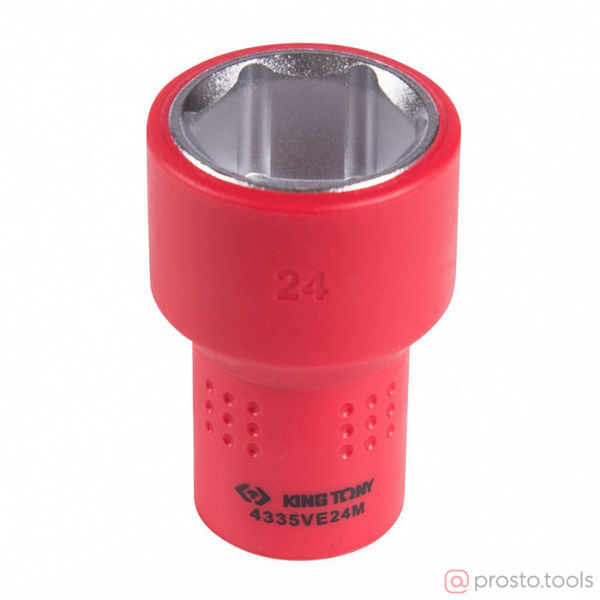 Изображение Головка торц. 1/2" 24мм 6-гран. до 1000В //KING TONY