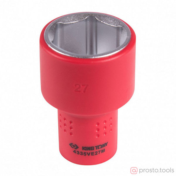 Изображение Головка торц. 1/2" 27мм 6-гран. до 1000В //KING TONY