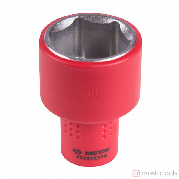 Изображение Головка торц. 1/2" 30мм 6-гран. до 1000В //KING TONY