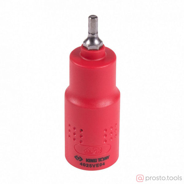 Изображение Головка торц. 1/2" H4мм до 1000В L = 75 мм //KING TONY