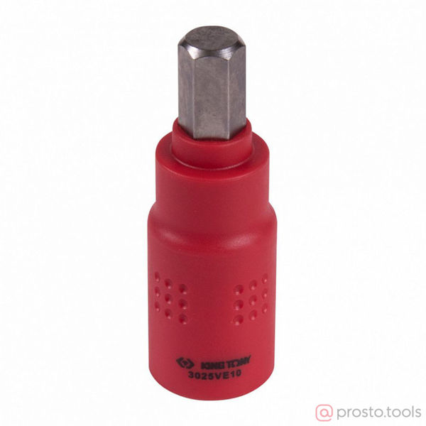 Изображение Головка торц. 3/8" H10мм до 1000В L = 65 мм //KING TONY