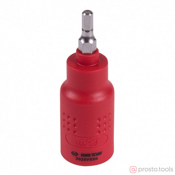 Изображение Головка торц. 3/8" H4мм до 1000В L = 65 мм //KING TONY