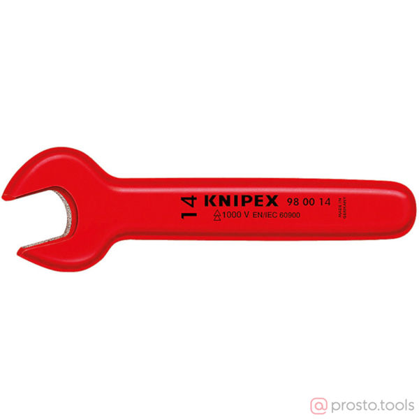 Изображение Ключ рожковый односторонний 27мм до 1000В //KNIPEX
