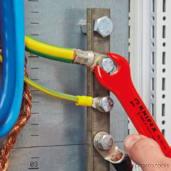 Изображение Ключ рожковый односторонний 27мм до 1000В //KNIPEX