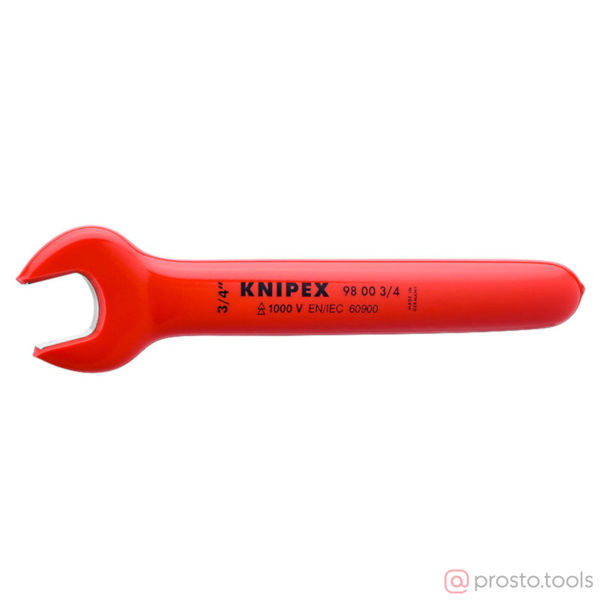 Изображение Ключ рожковый односторонний 3/4" до 1000В //KNIPEX