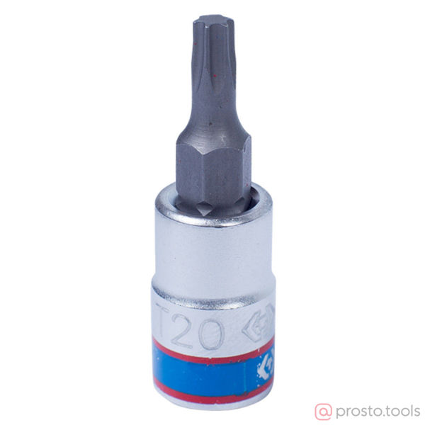 Изображение Головка торц. 1/4" T20 TORX L= 37мм (KING TONY)