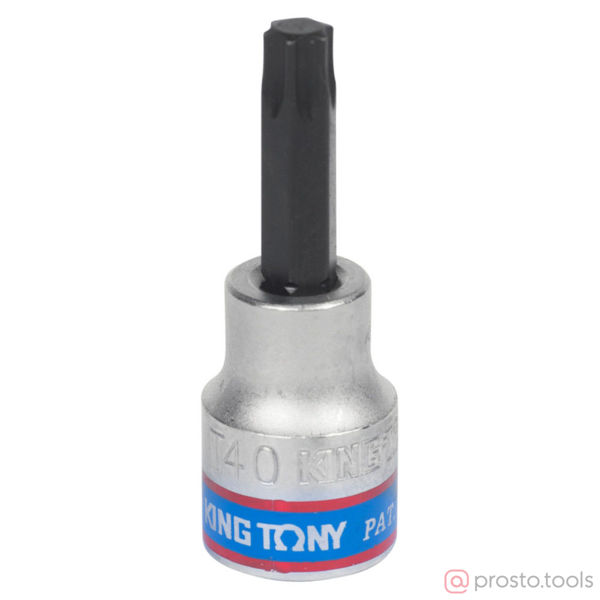 Изображение Головка торц. 3/8" T40 TORX L= 50мм (KING TONY)