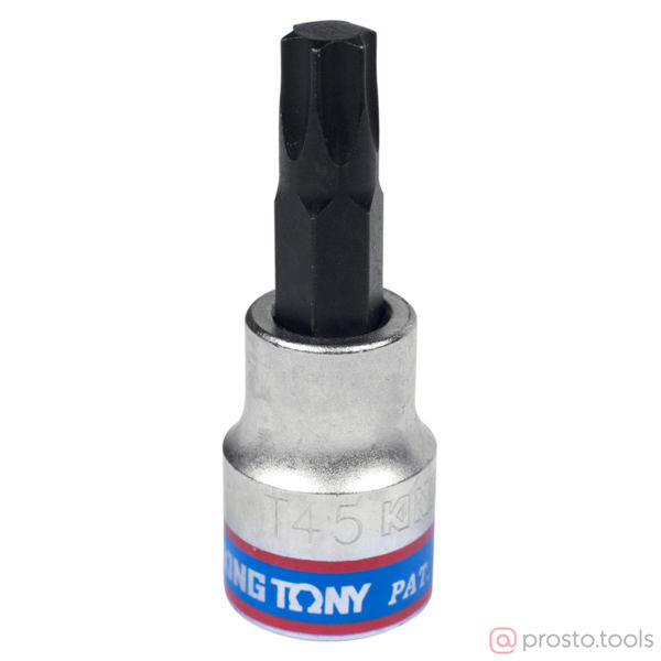 Изображение Головка торц. 3/8" T45 TORX L= 50мм (KING TONY)