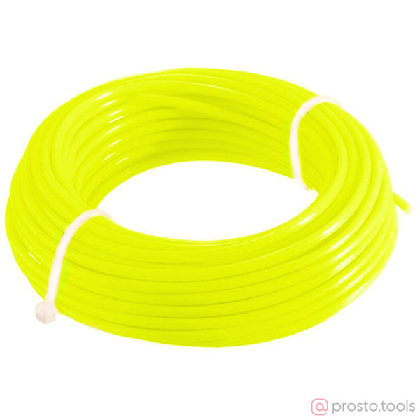 Изображение Леска для триммера 2,4мм 58м звезда FLEX CORD //DENZEL