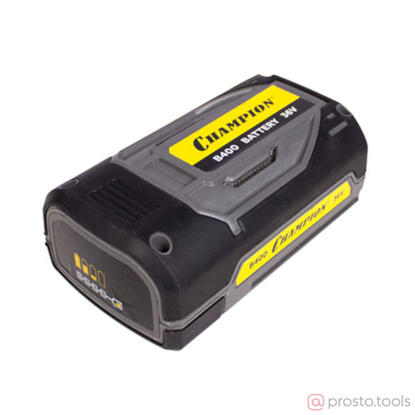 Изображение Аккумулятор 36,0V 2,5Ач B400 (36В 2,5Ач Li-ion 0,85кг t хранения от+10°С до+20°С) //CHAMPION