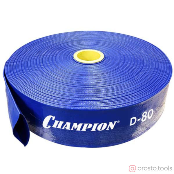 Изображение Рукав напорный 80 (100м, 3Бар, пвх) CHAMPION