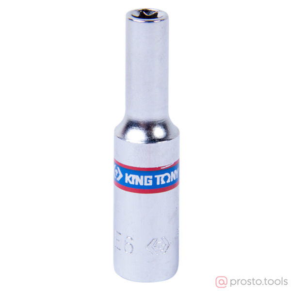 Изображение Головка торц. 1/4" E6 (KING TONY)
