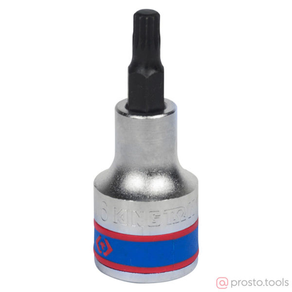 Изображение Головка ударная 1/2" M6 SPLINE L= 60мм (KING TONY)