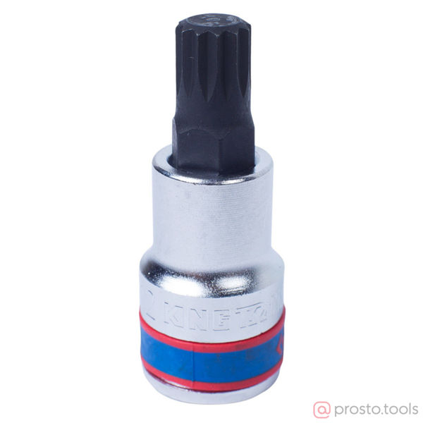 Изображение Головка ударная 1/2" M12 SPLINE L= 60мм (KING TONY)