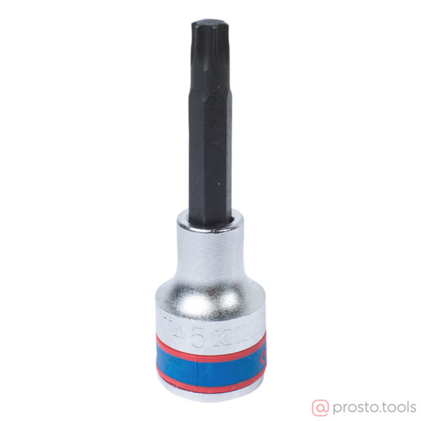 Изображение Головка торц. 1/2" T45 TORX L=80мм (KING TONY)