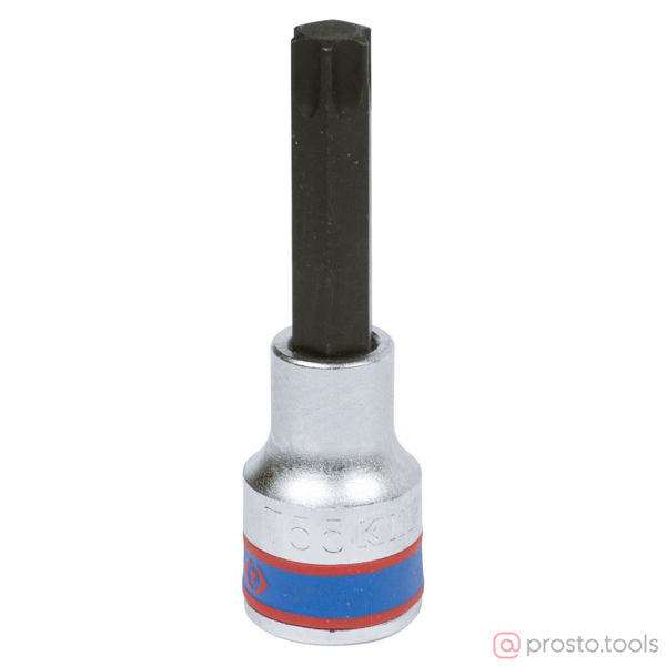Изображение Головка торц. 1/2" T55 TORX L=80мм (KING TONY)