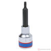 Изображение Головка торц. 1/2" T20 TORX Tampered L=80мм с отверстием (KING TONY)