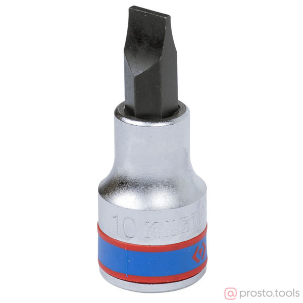Изображение Головка торц. 1/2" 10*1,6 Slotted L= 60мм (KING TONY)
