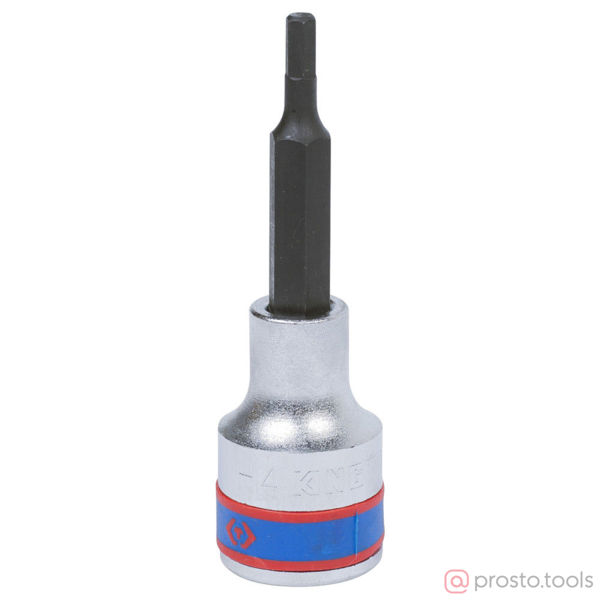 Изображение Головка торц. 1/2" H 4 HEX L= 80мм (KING TONY)