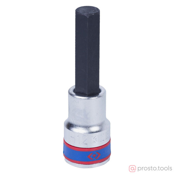 Изображение Головка торц. 1/2" H 12 HEX L= 80мм (KING TONY)