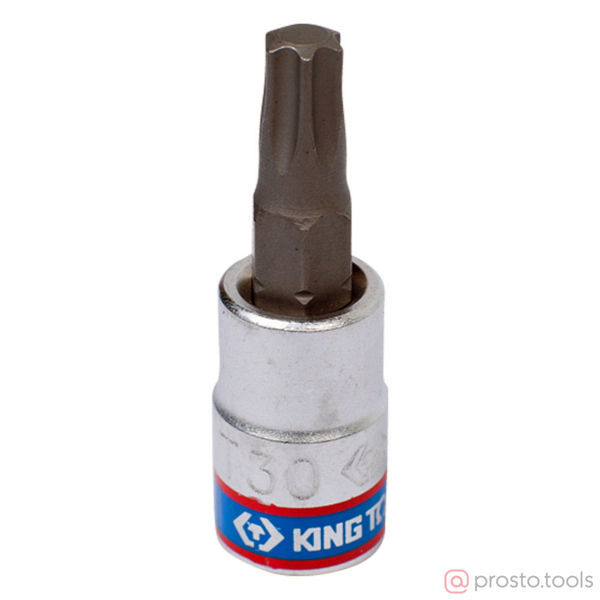 Изображение Головка торц. 1/4" T40 TORX L= 37мм (KING TONY)