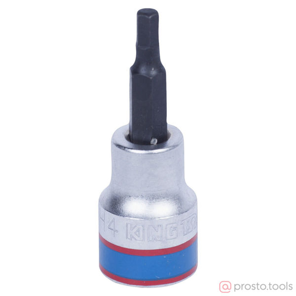 Изображение Головка торц. 3/8" H 4 HEX L= 50мм (KING TONY)